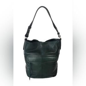 Rebecca Minkoff | Jasper Hobo Leather Bucket Bag | Black